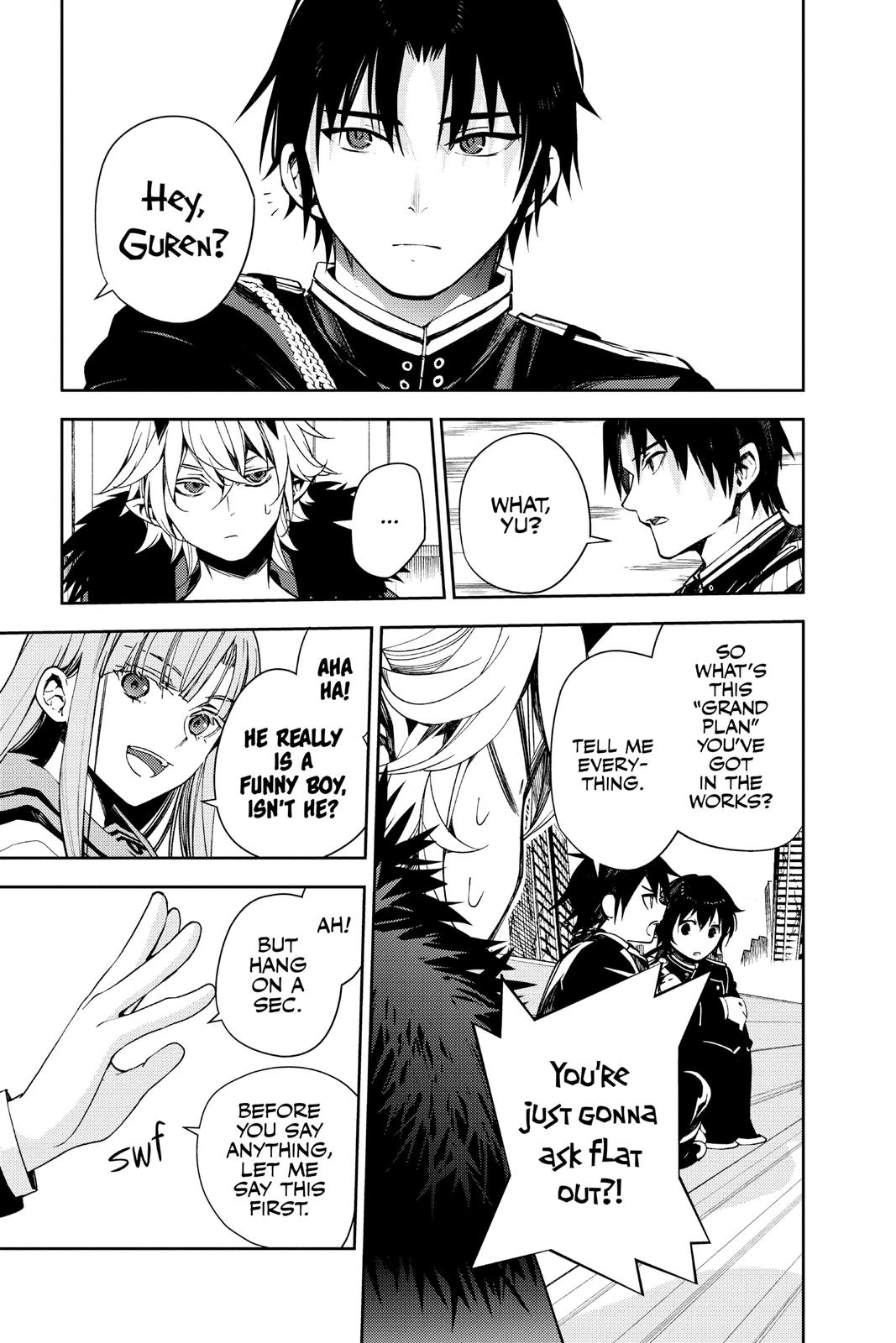 Read Seraph of the End Vampire Reign EN Manga Online