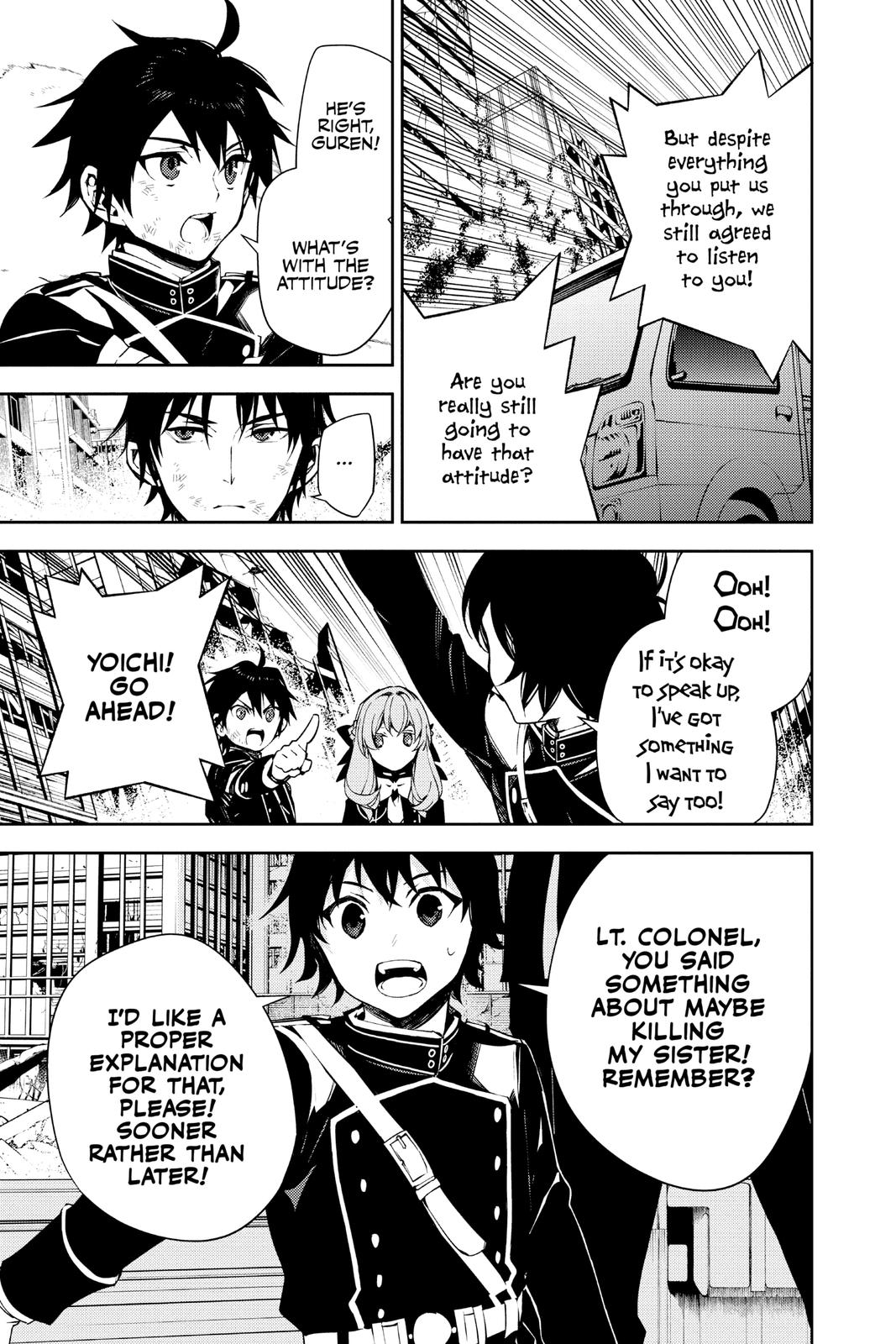 Read Seraph of the End Vampire Reign EN Manga Online