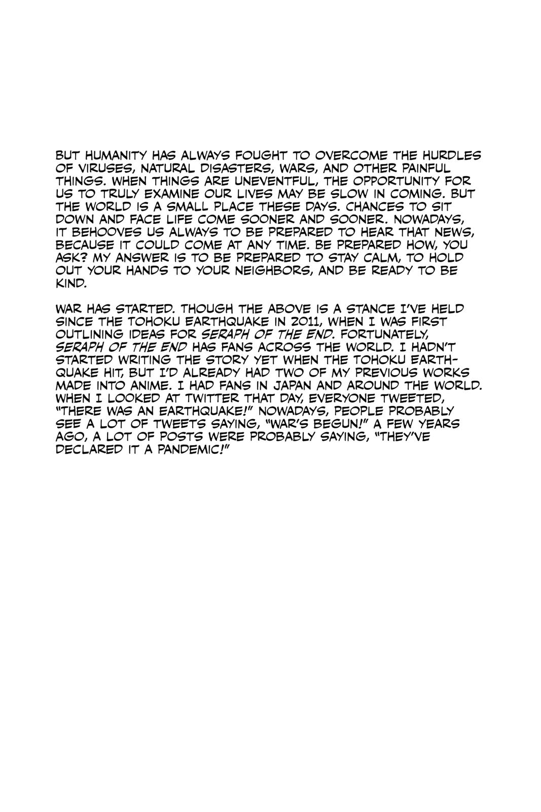 Read Seraph of the End Vampire Reign EN Manga Online