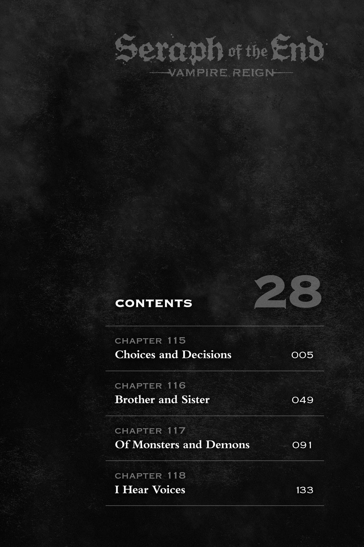 Read Seraph of the End Vampire Reign EN Manga Online