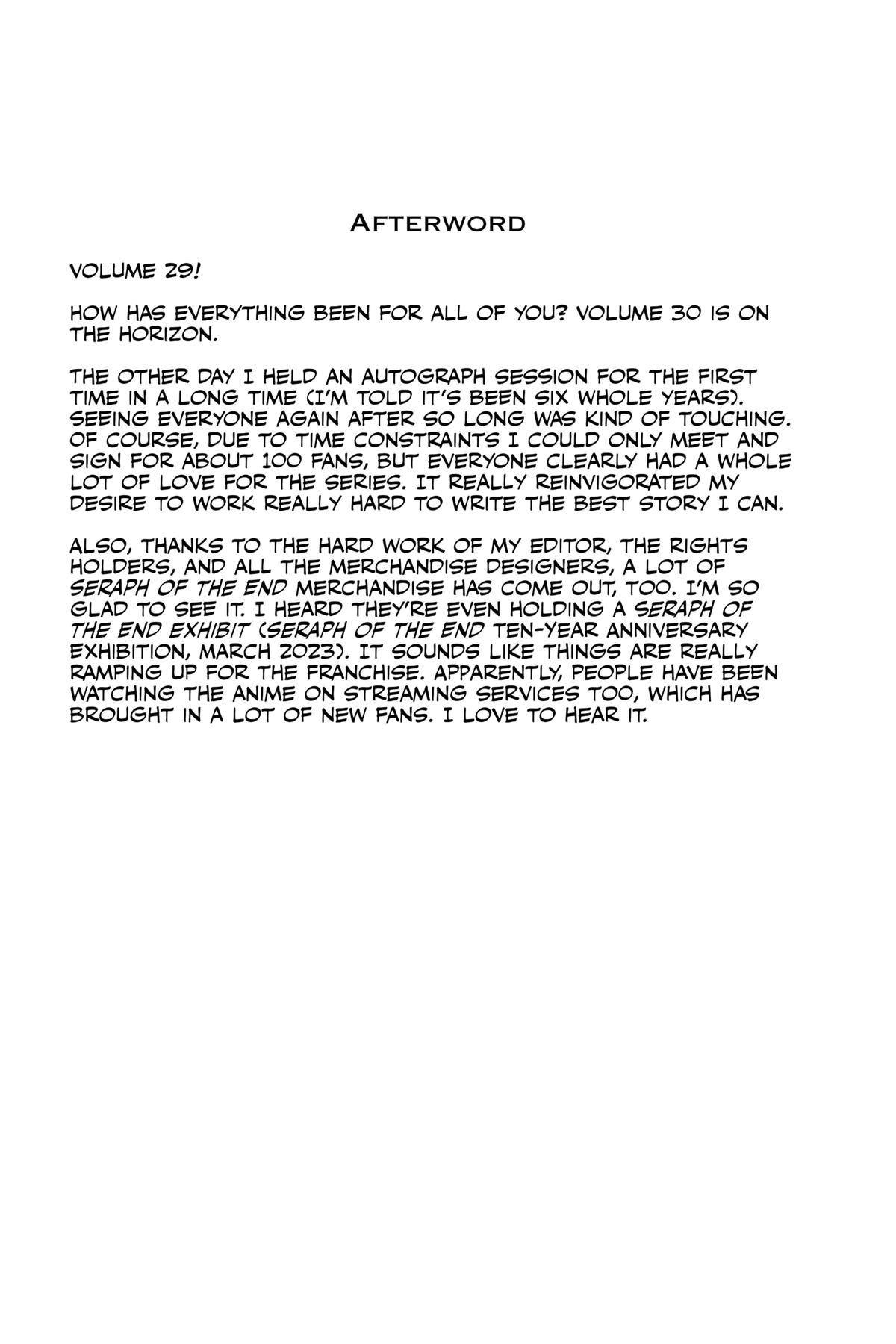 Read Seraph of the End Vampire Reign EN Manga Online