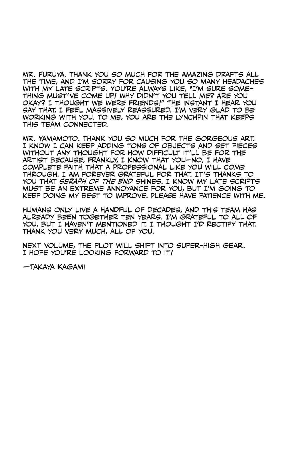 Read Seraph of the End Vampire Reign EN Manga Online