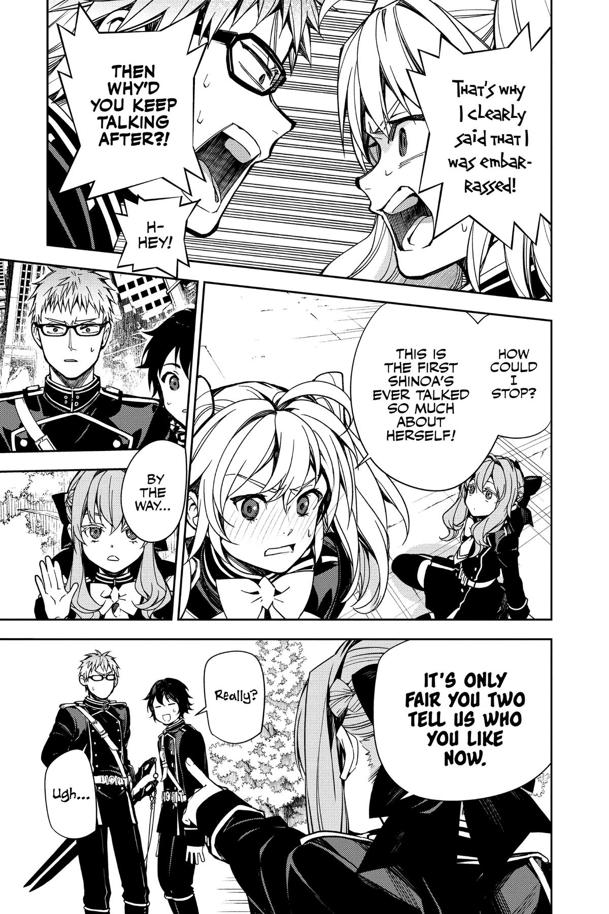 Read Seraph of the End Vampire Reign EN Manga Online