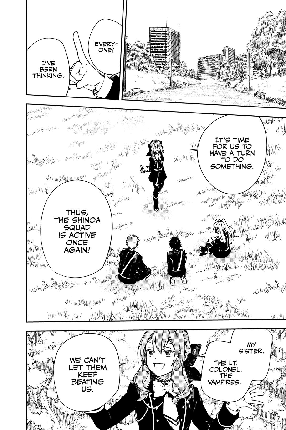 Read Seraph of the End Vampire Reign EN Manga Online