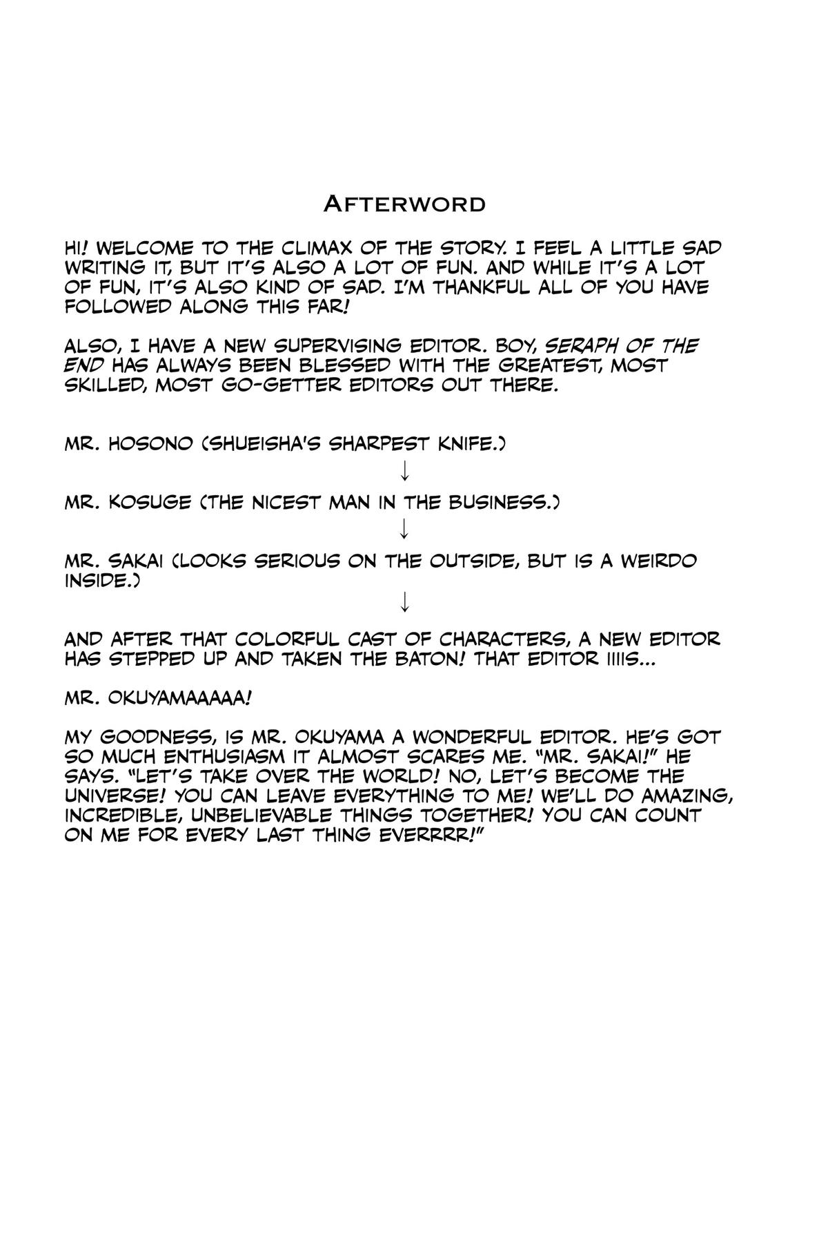 Read Seraph of the End Vampire Reign EN Manga Online