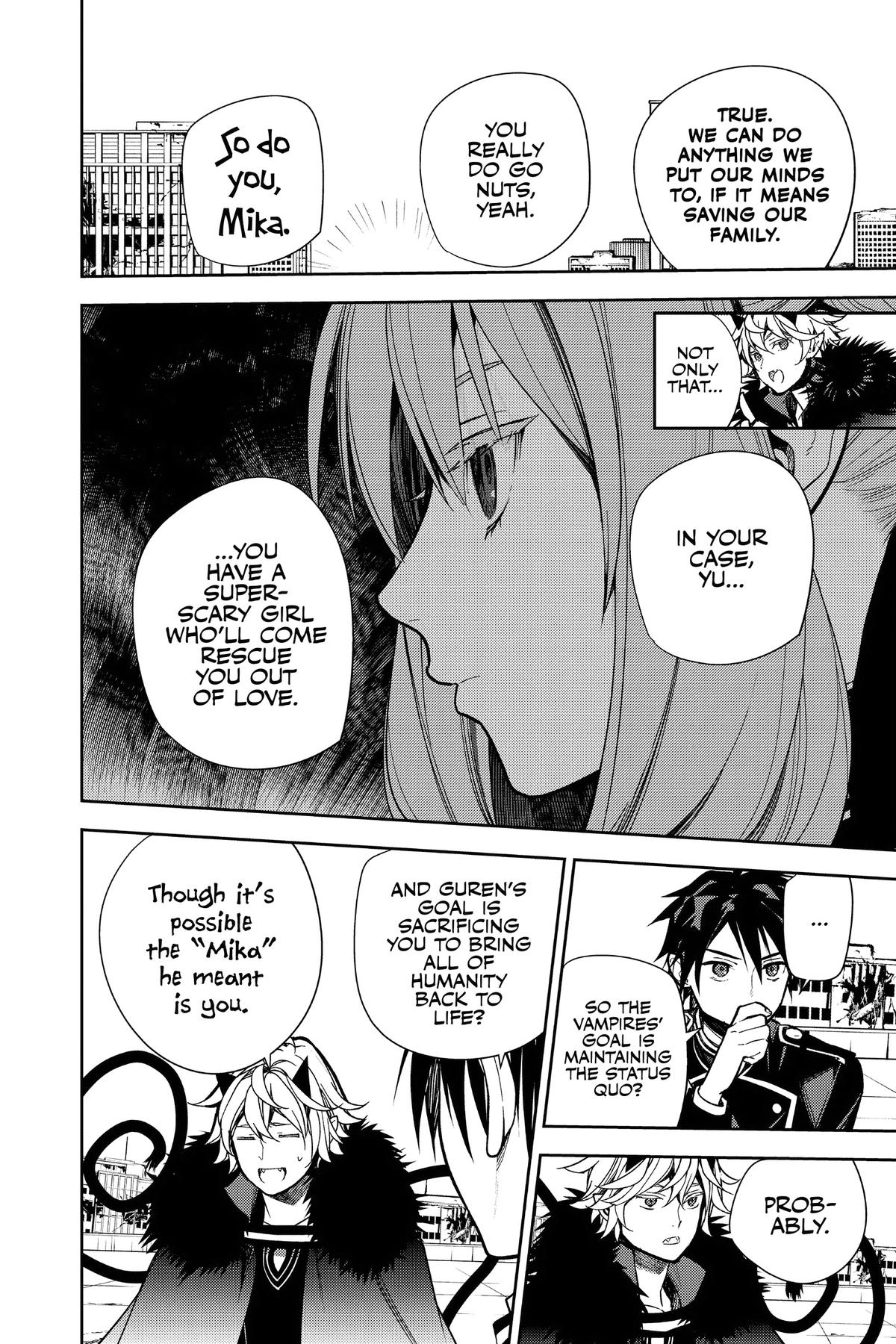 Read Seraph of the End Vampire Reign EN Manga Online