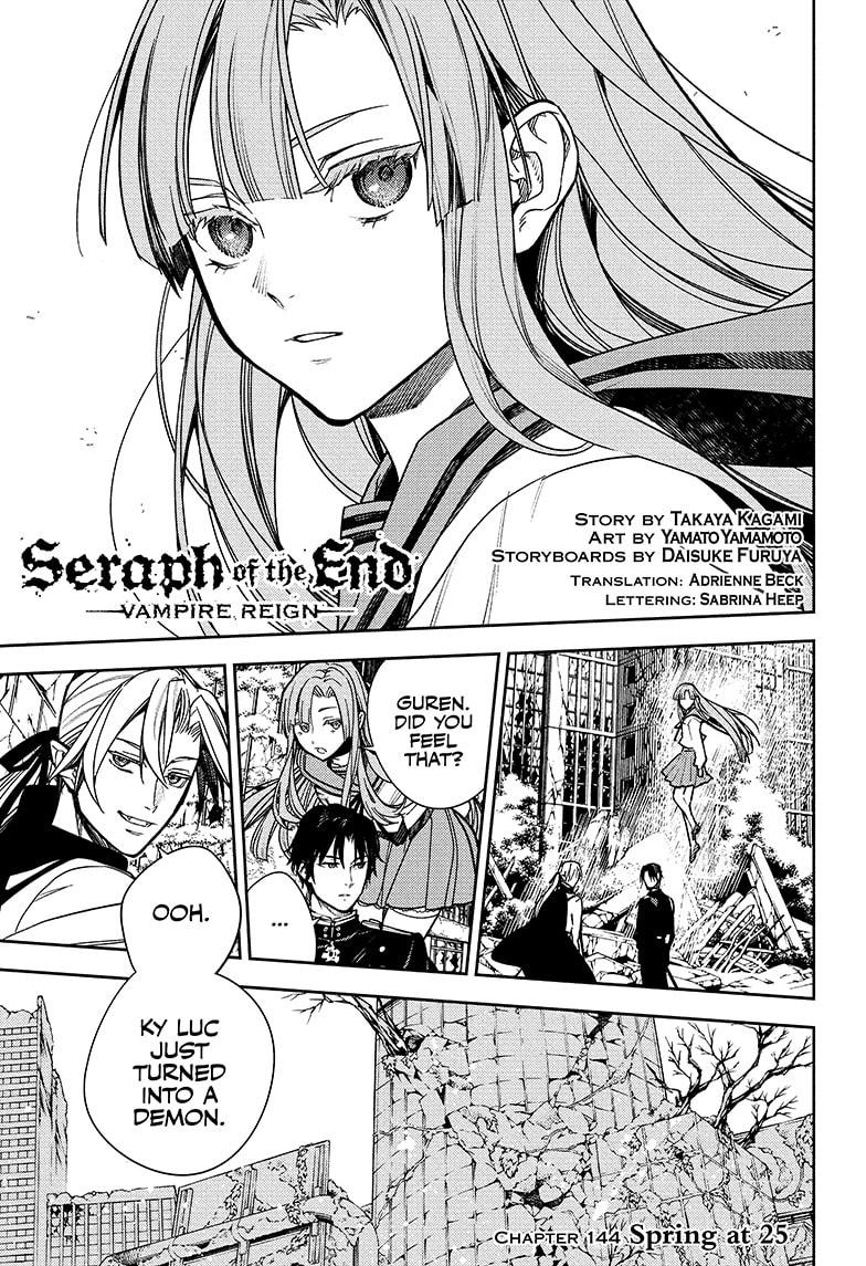 Read Seraph of the End Vampire Reign EN Manga Online