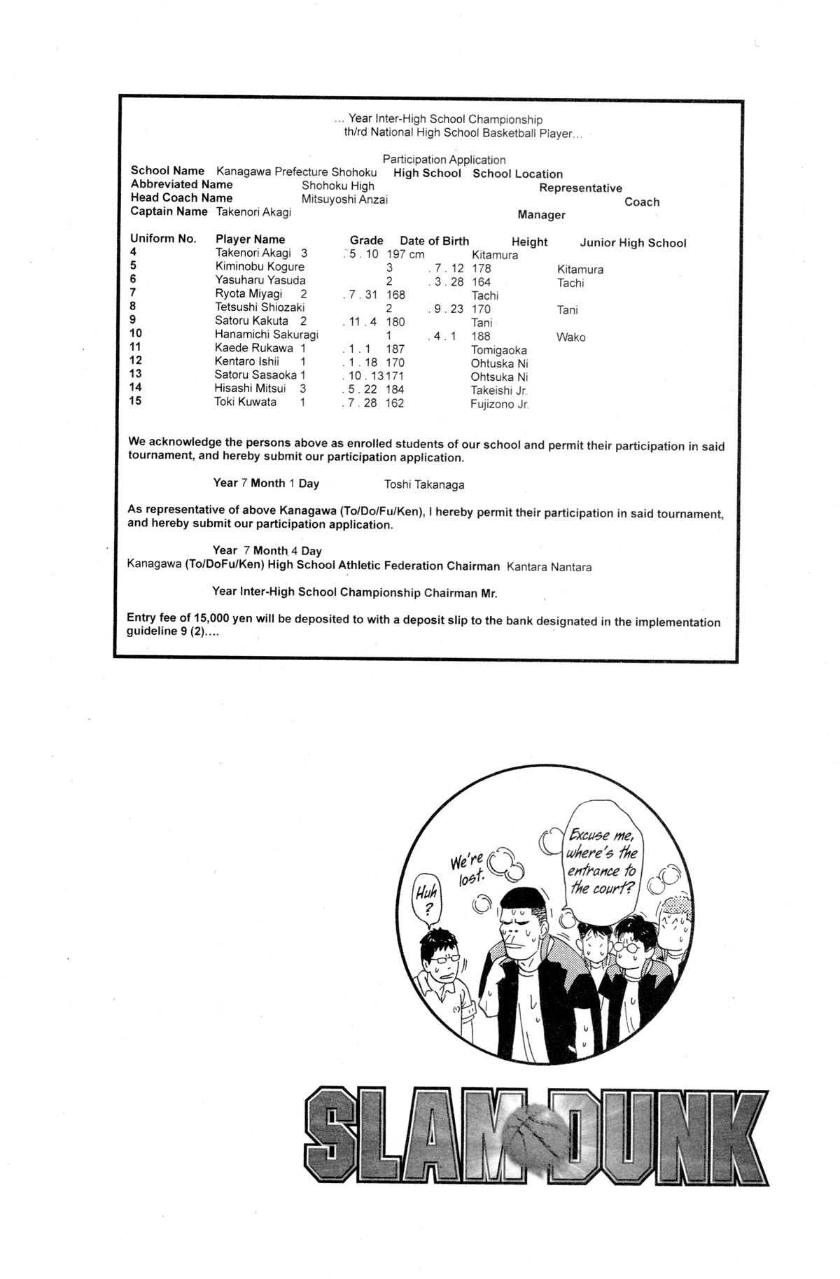 Read Slam Dunk EN Manga Online