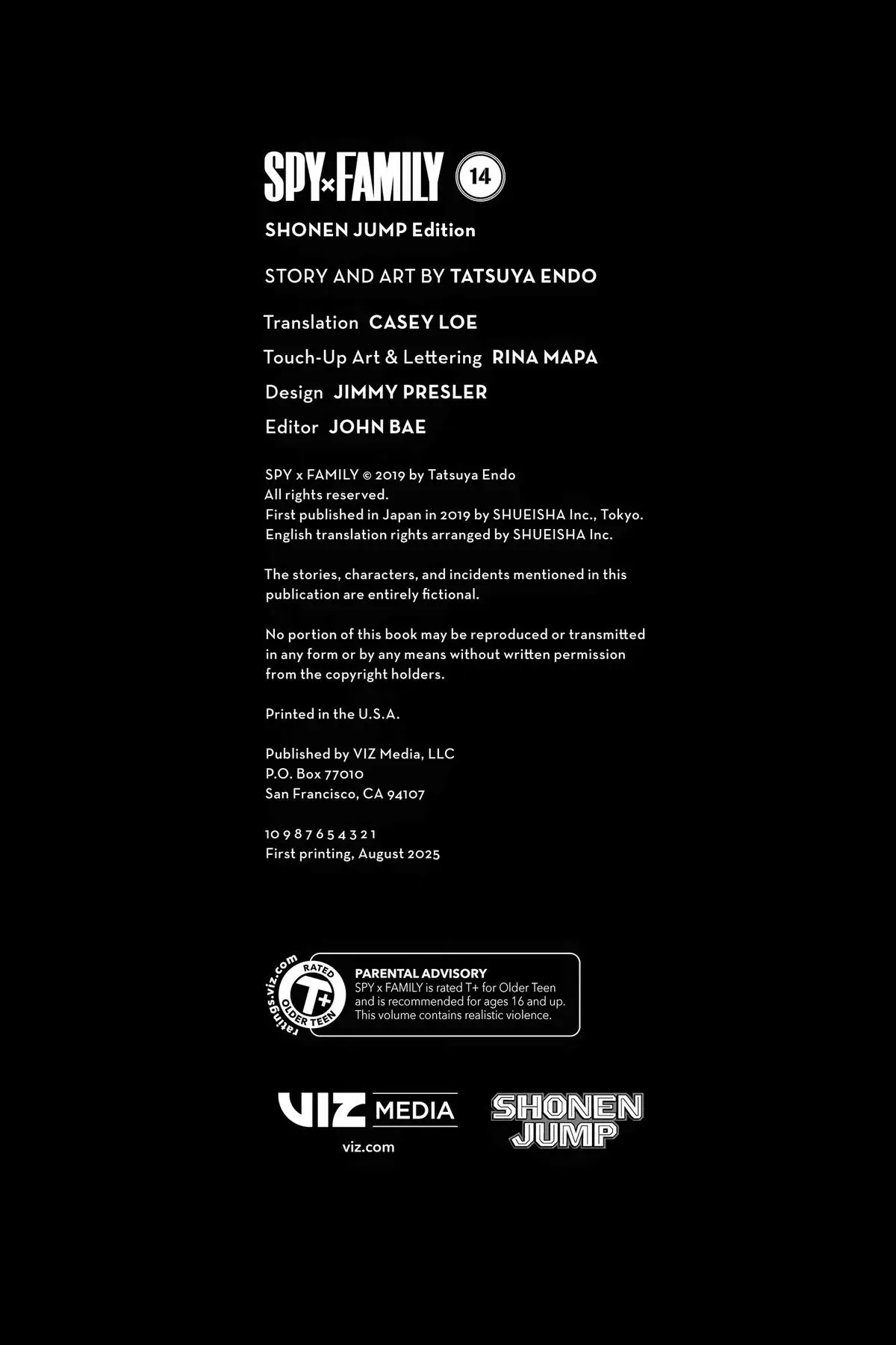 Read Spy x Family EN Manga Online