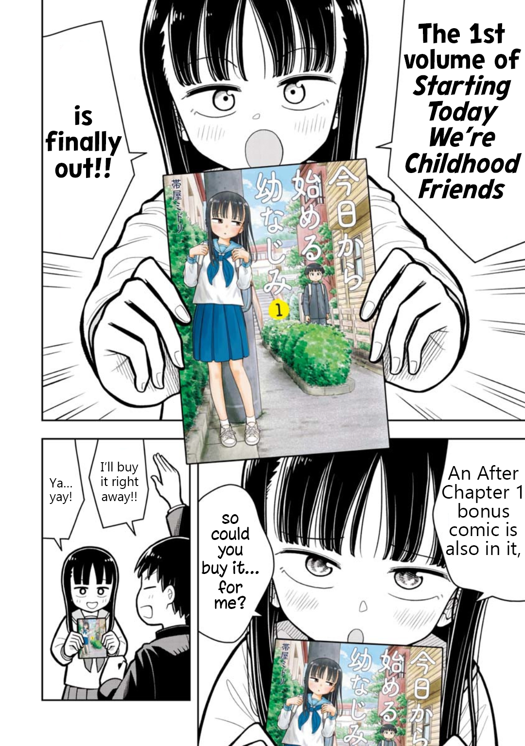 Read Starting Today, We’re Childhood Friends EN Manga Online