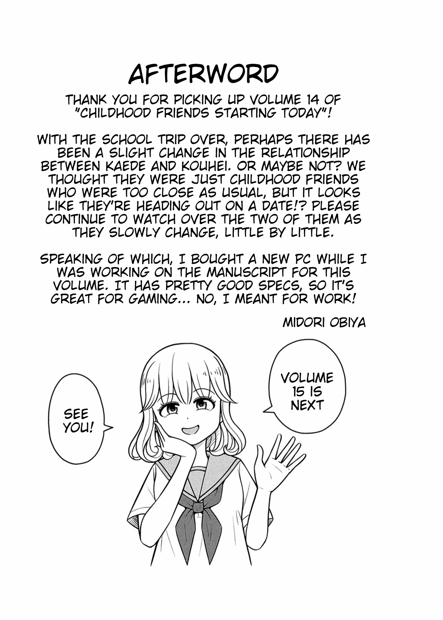 Read Starting Today, We’re Childhood Friends EN Manga Online