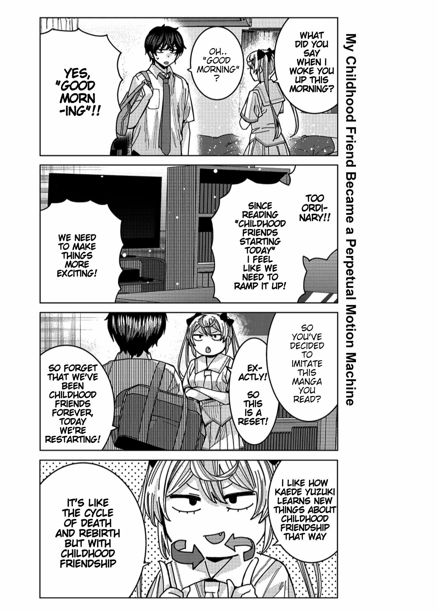 Read Starting Today, We’re Childhood Friends EN Manga Online