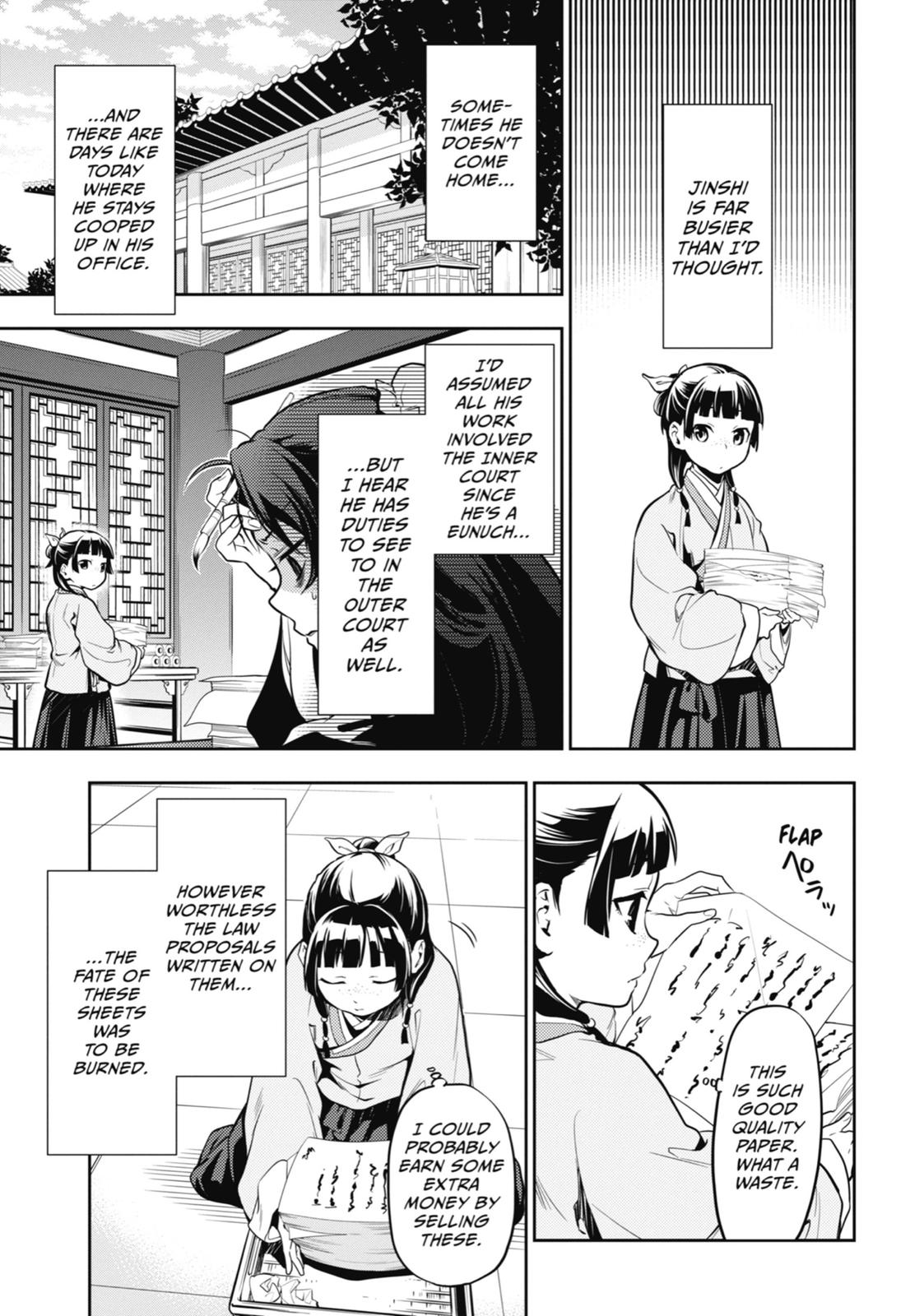 Read The Apothecary Diaries EN Manga Online