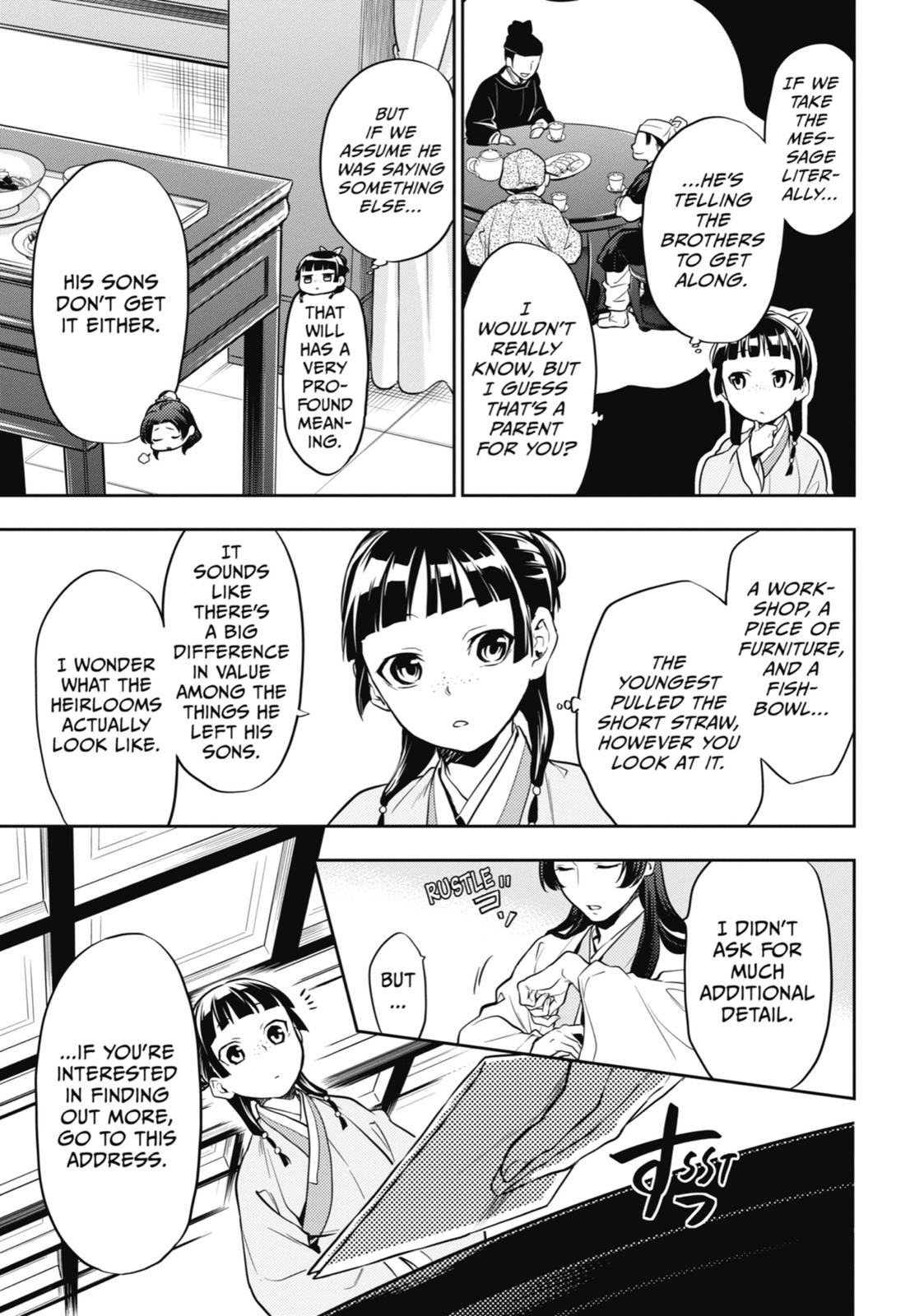 Read The Apothecary Diaries EN Manga Online