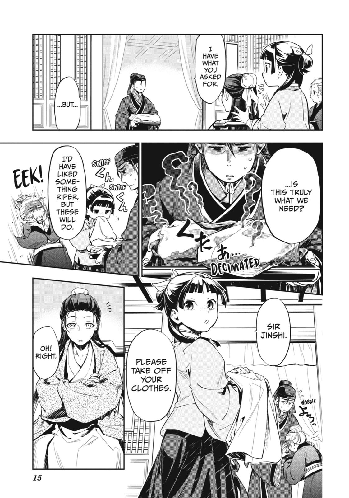 Read The Apothecary Diaries EN Manga Online