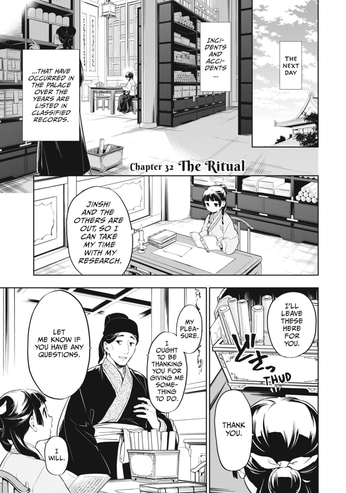 Read The Apothecary Diaries EN Manga Online