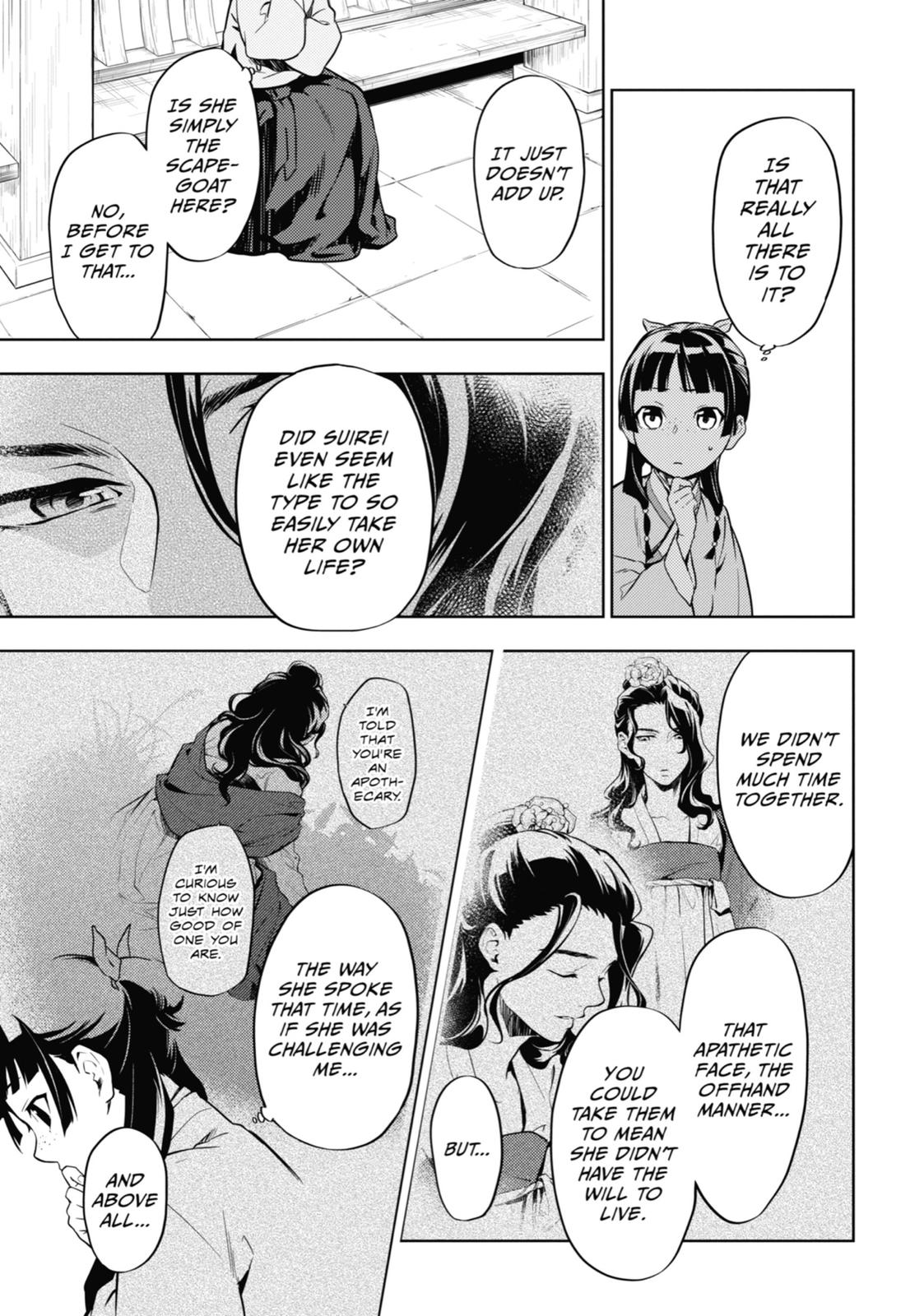 Read The Apothecary Diaries EN Manga Online