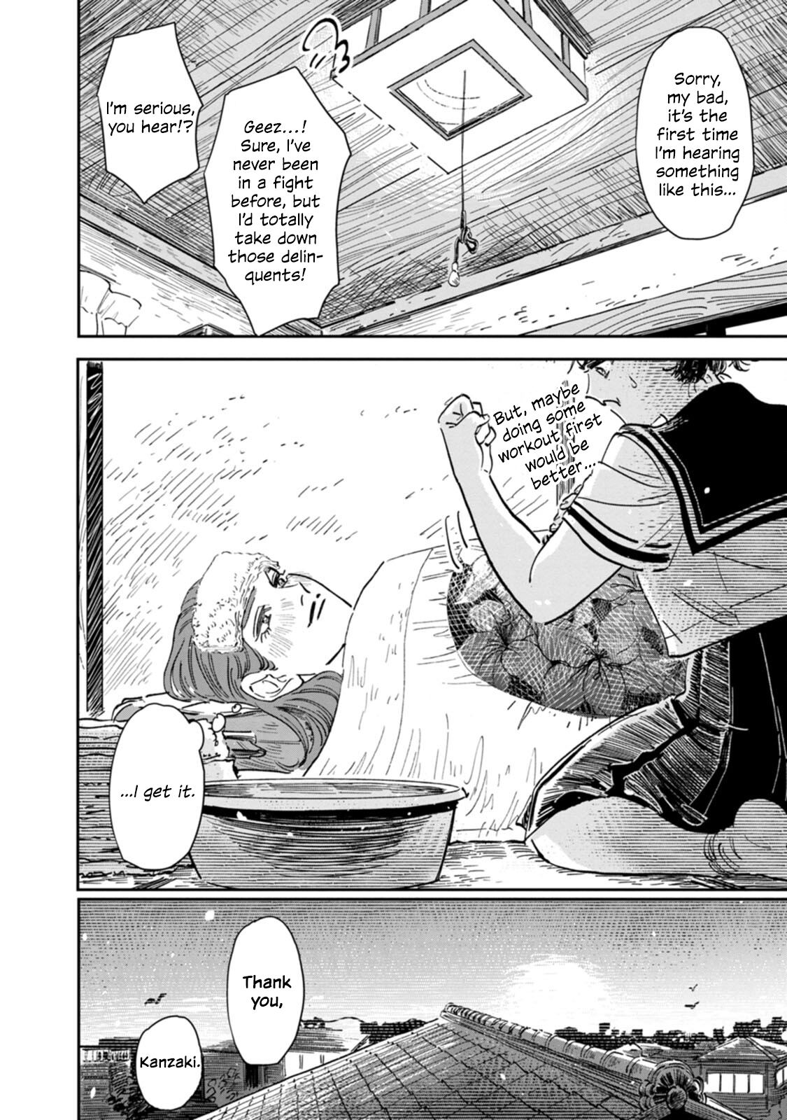 Read The Delinquent and the Transfer Student EN Manga Online