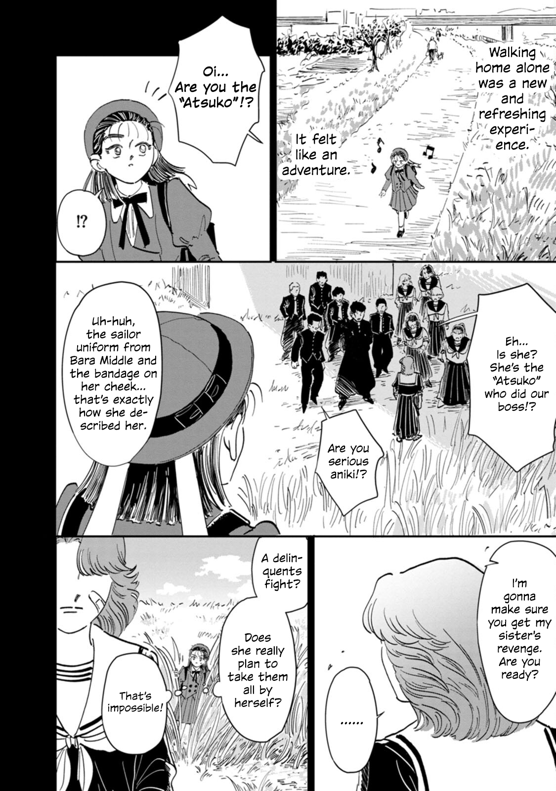 Read The Delinquent and the Transfer Student EN Manga Online