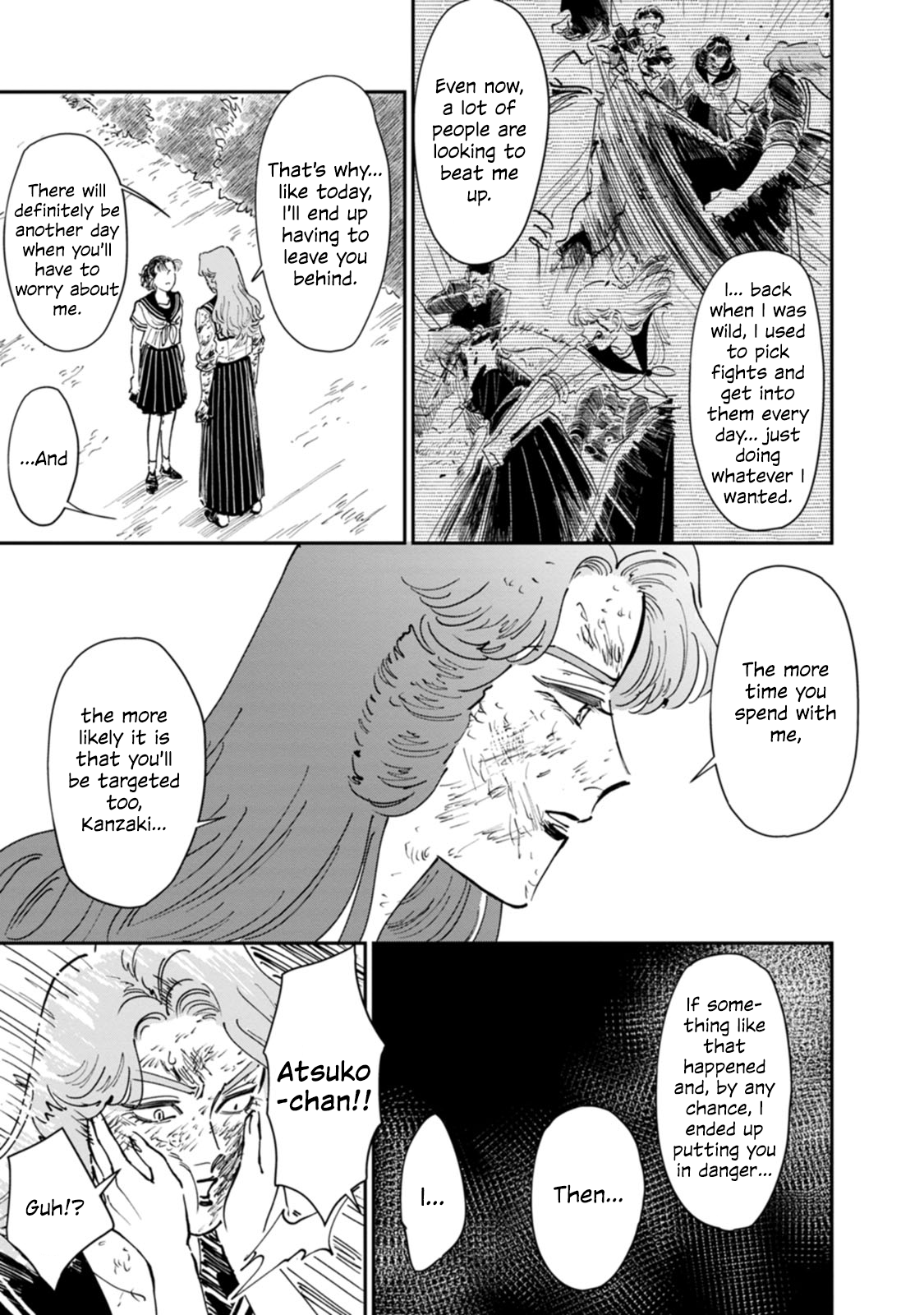 Read The Delinquent and the Transfer Student EN Manga Online