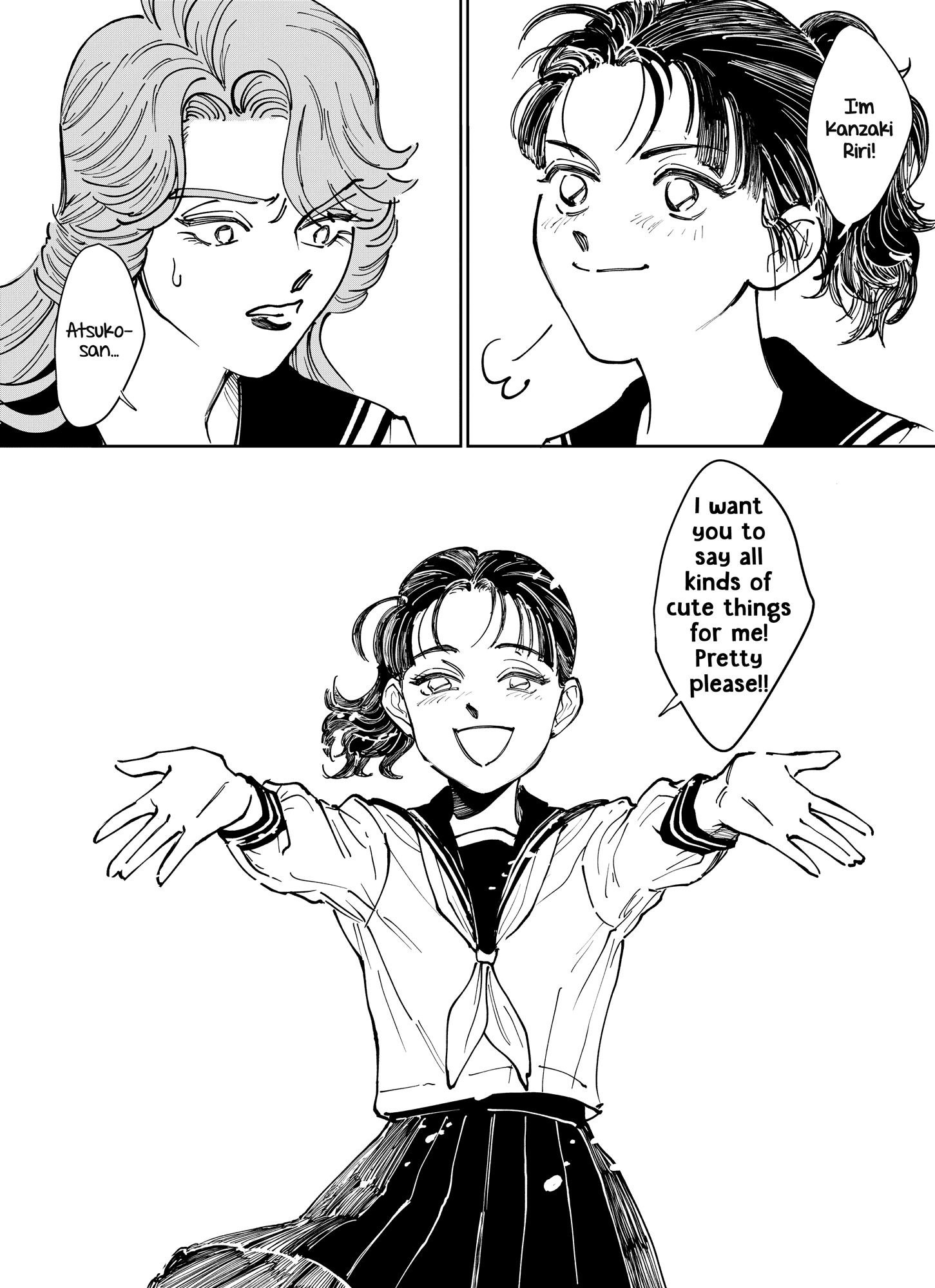 Read The Delinquent and the Transfer Student EN Manga Online