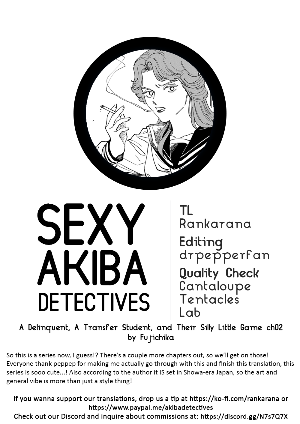 Read The Delinquent and the Transfer Student EN Manga Online