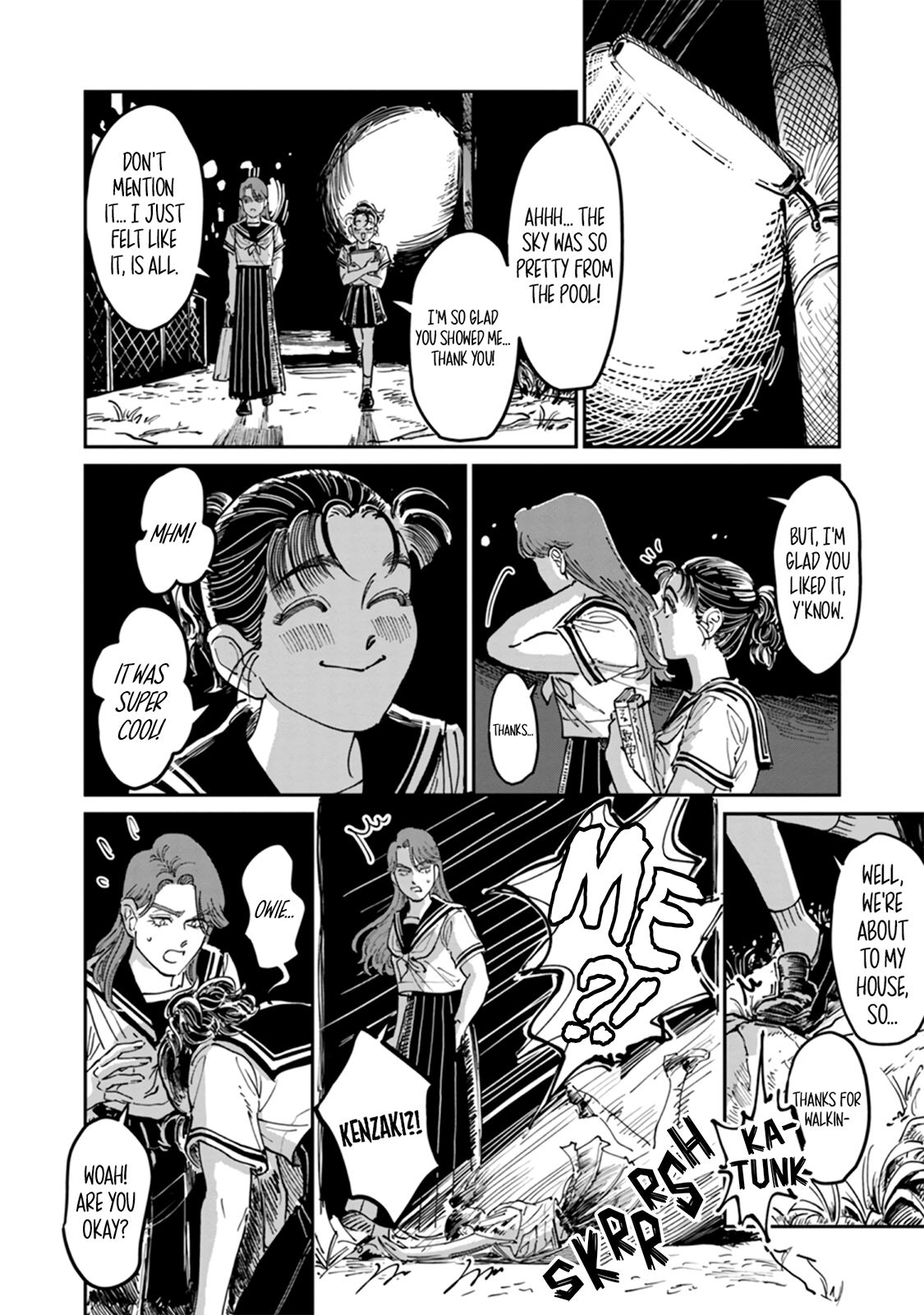 Read The Delinquent and the Transfer Student EN Manga Online