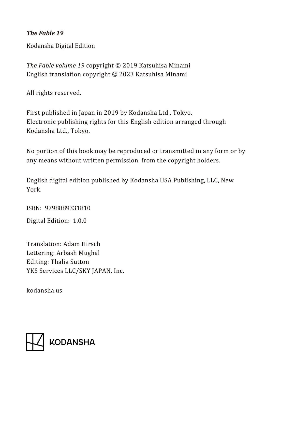 Read The Fable EN Manga Online