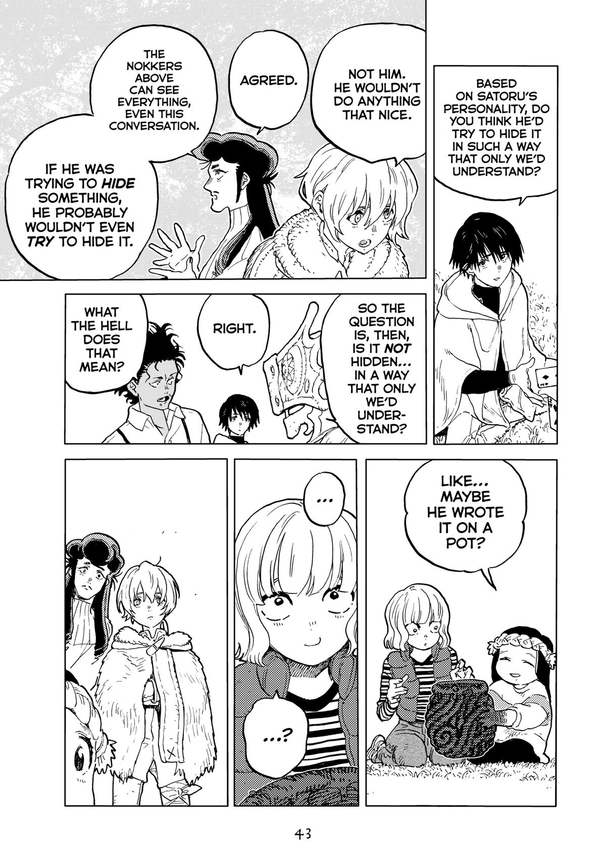 Read To Your Eternity EN Manga Online