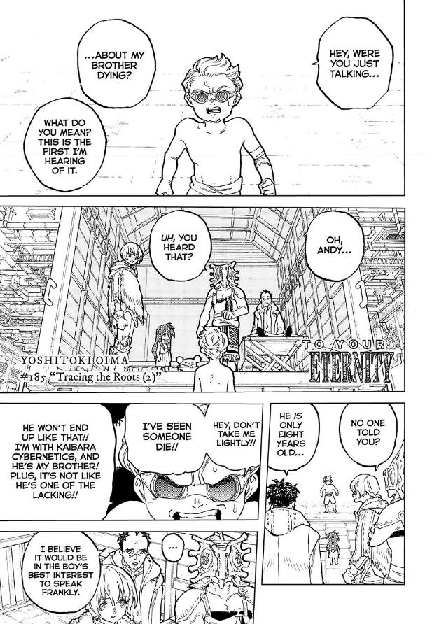 Read To Your Eternity EN Manga Online