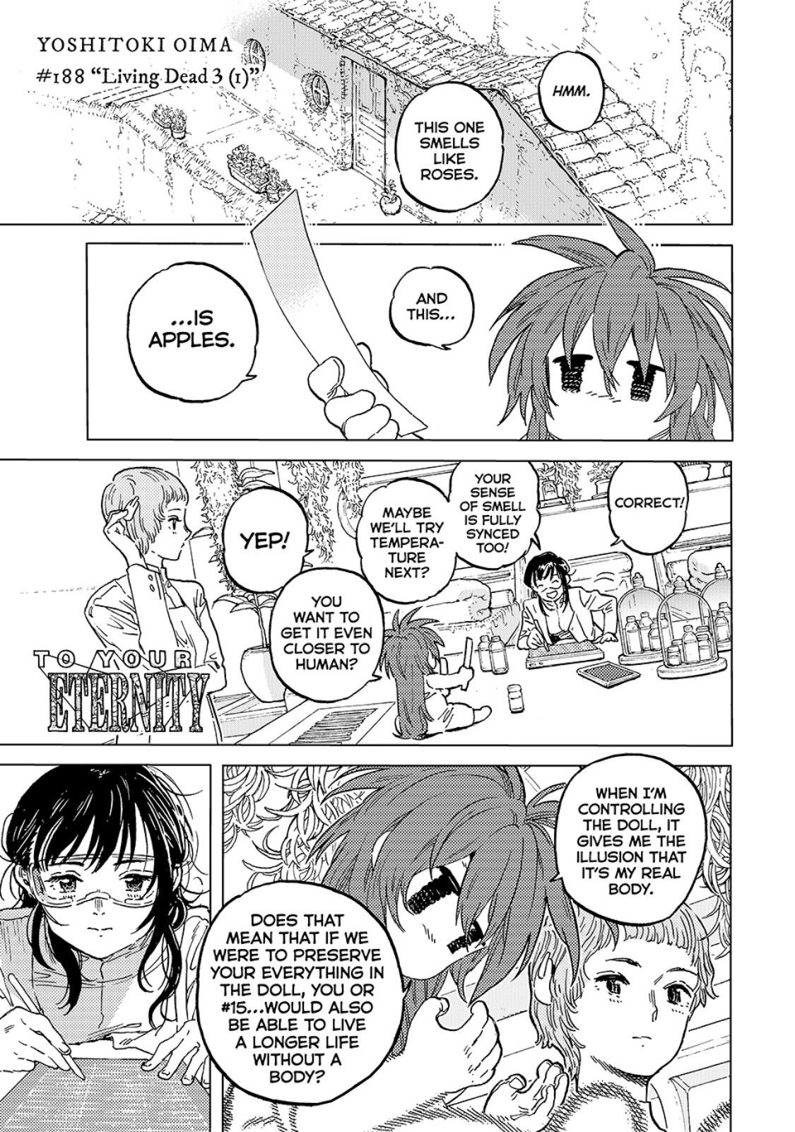 Read To Your Eternity EN Manga Online