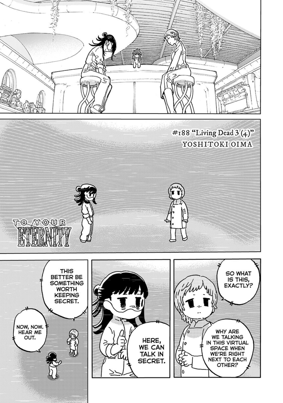 Read To Your Eternity EN Manga Online