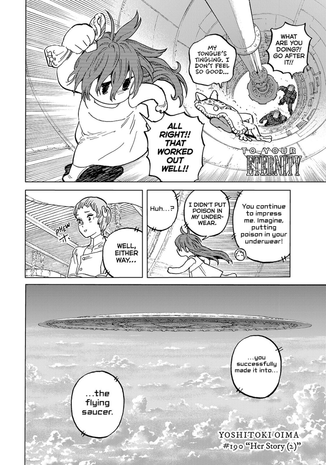 Read To Your Eternity EN Manga Online