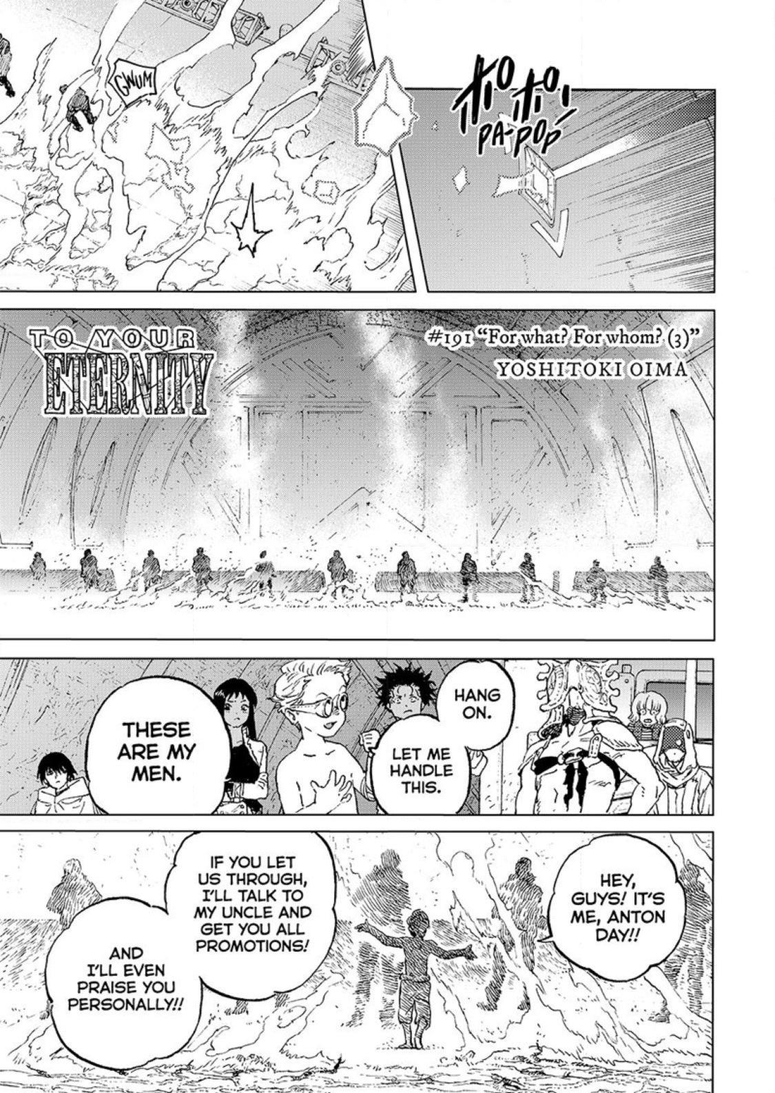 Read To Your Eternity EN Manga Online