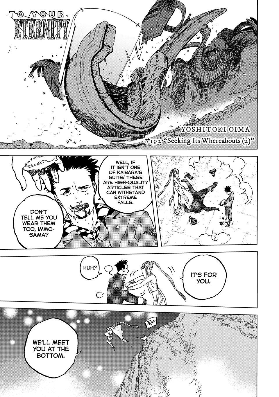 Read To Your Eternity EN Manga Online