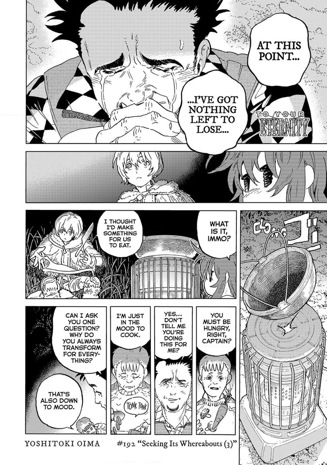 Read To Your Eternity EN Manga Online