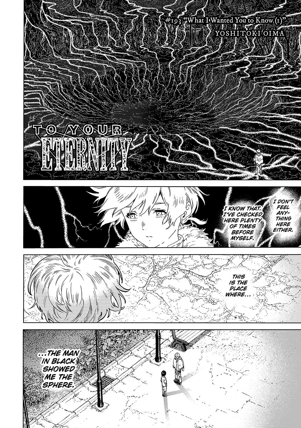 Read To Your Eternity EN Manga Online