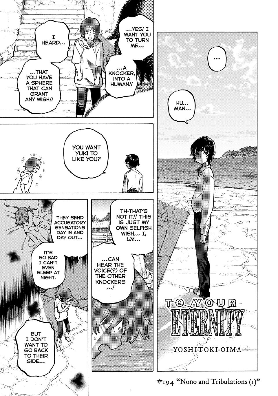 Read To Your Eternity EN Manga Online