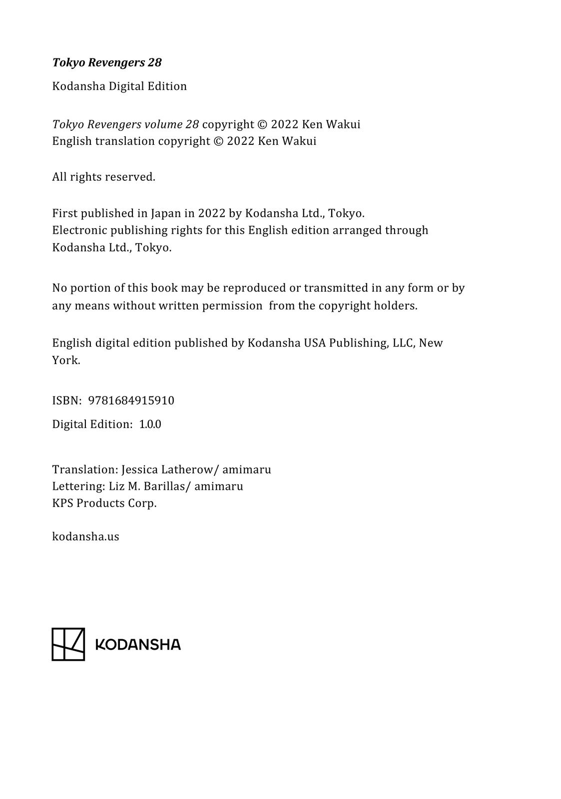 Read Tokyo Revengers EN Manga Online