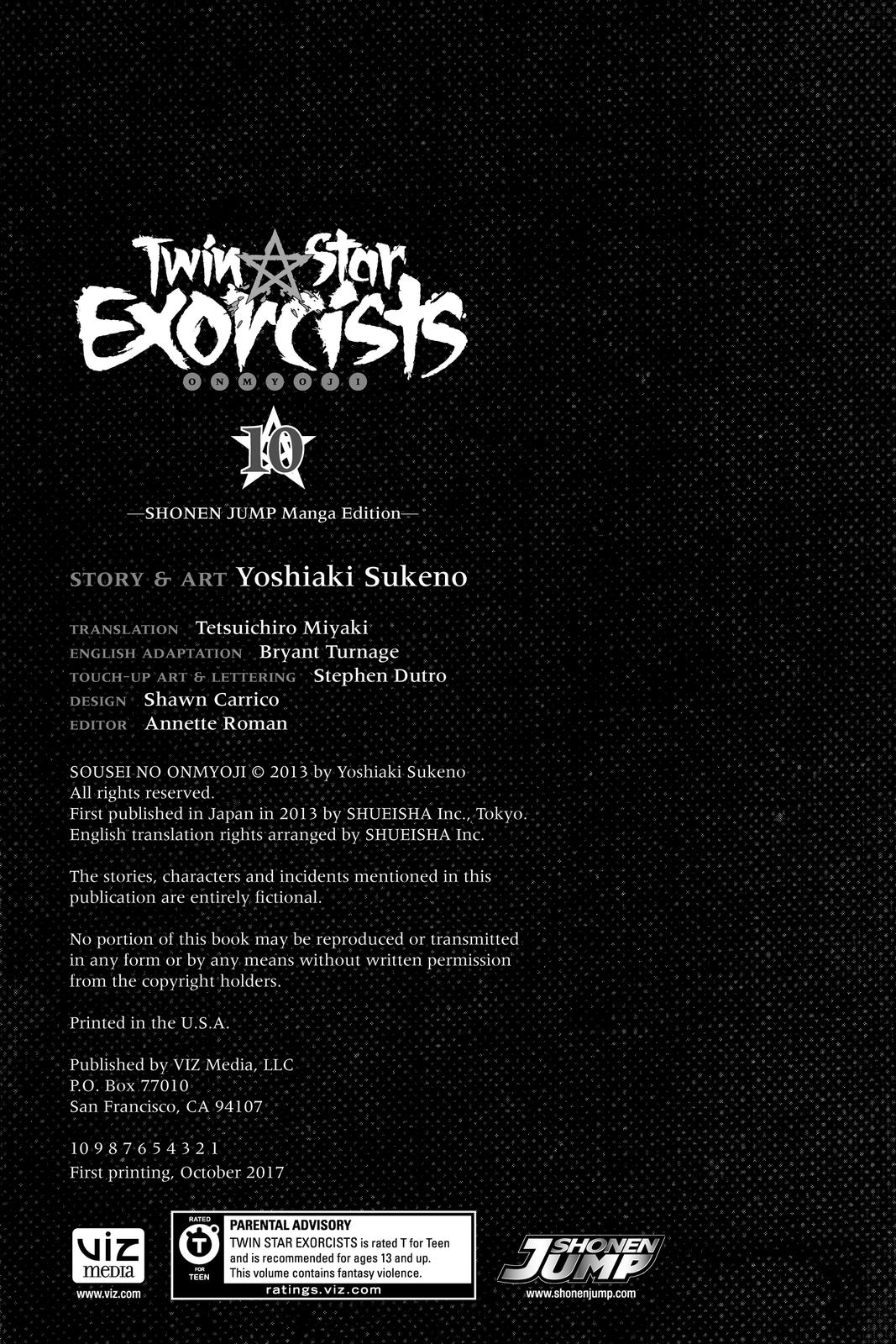 Read Twin Star Exorcists EN Manga Online