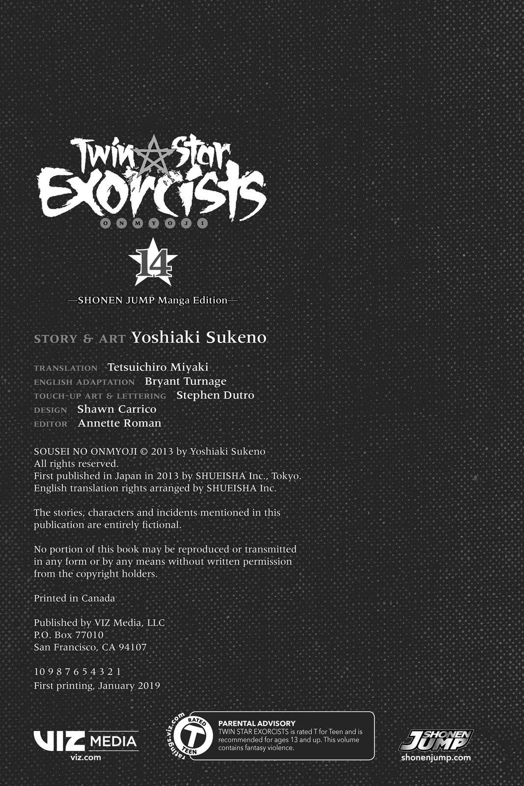 Read Twin Star Exorcists EN Manga Online