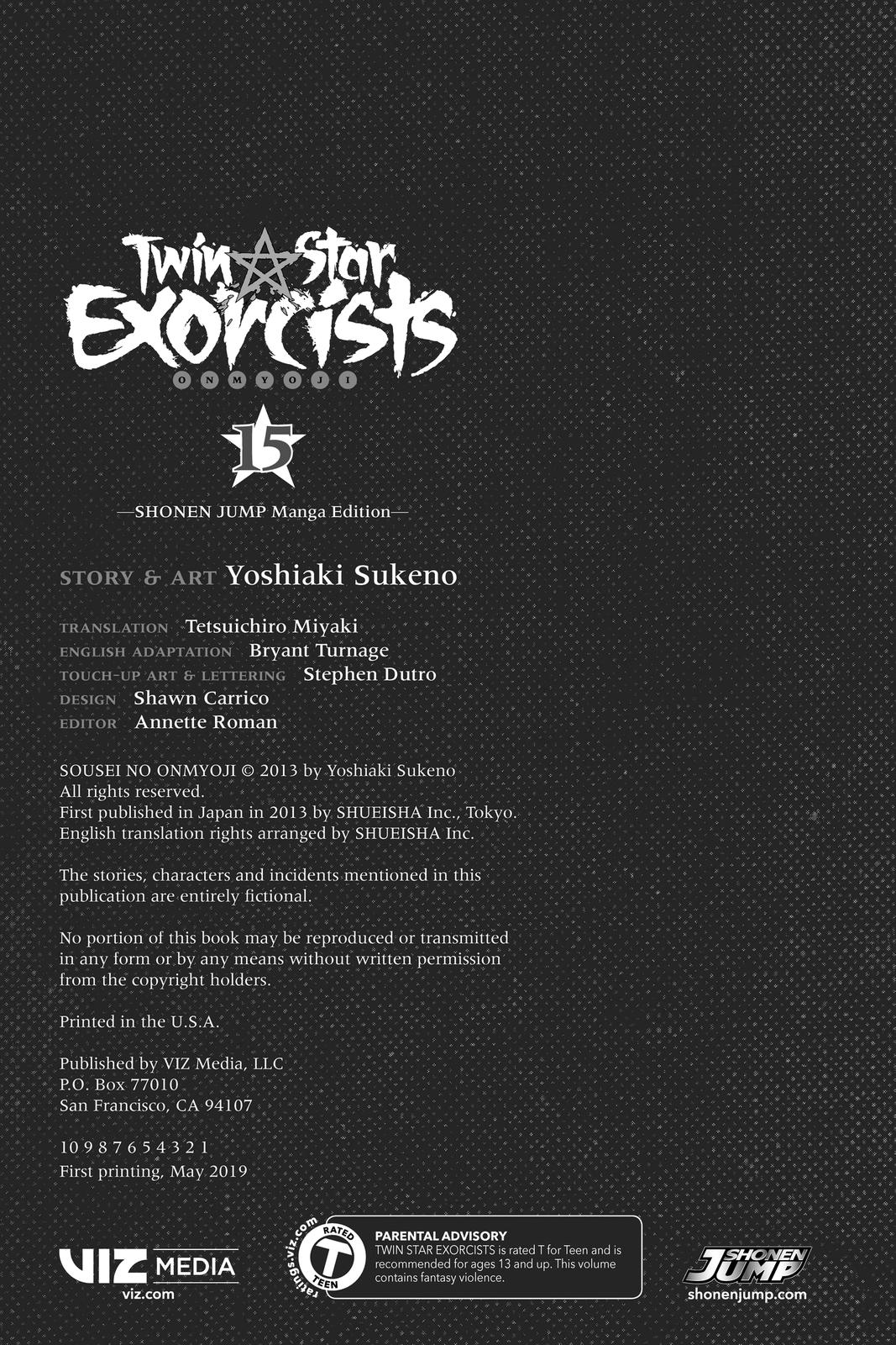 Read Twin Star Exorcists EN Manga Online
