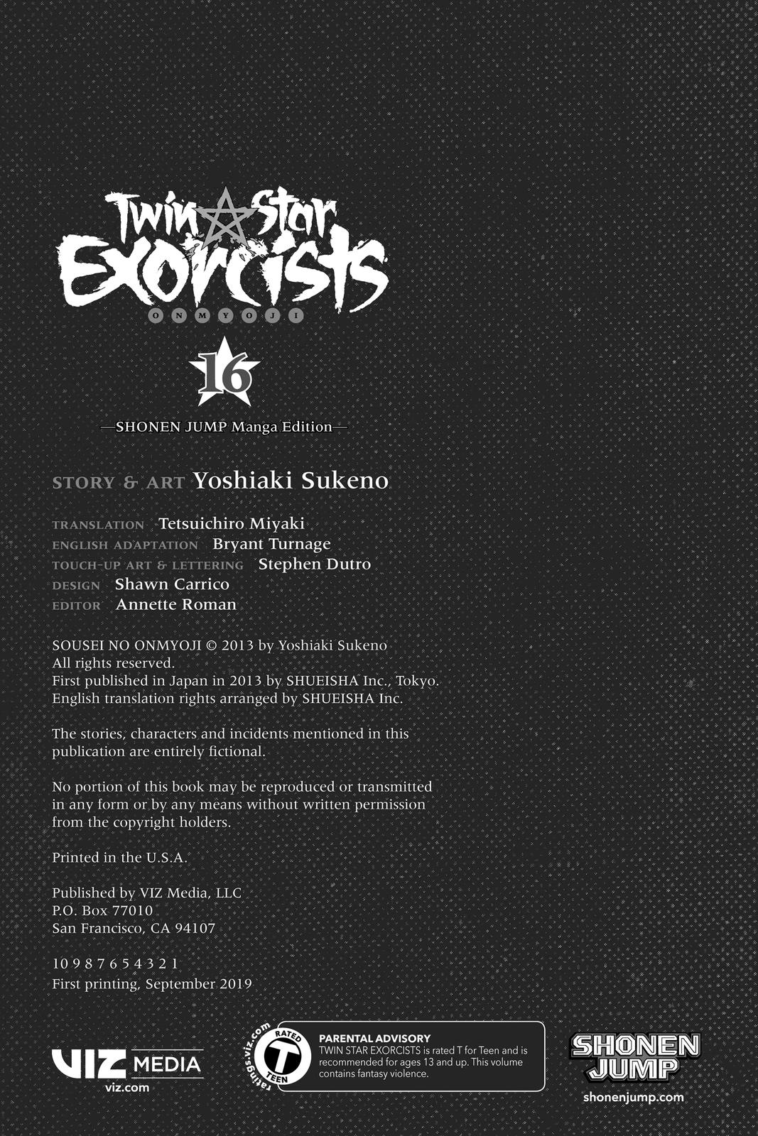 Read Twin Star Exorcists EN Manga Online