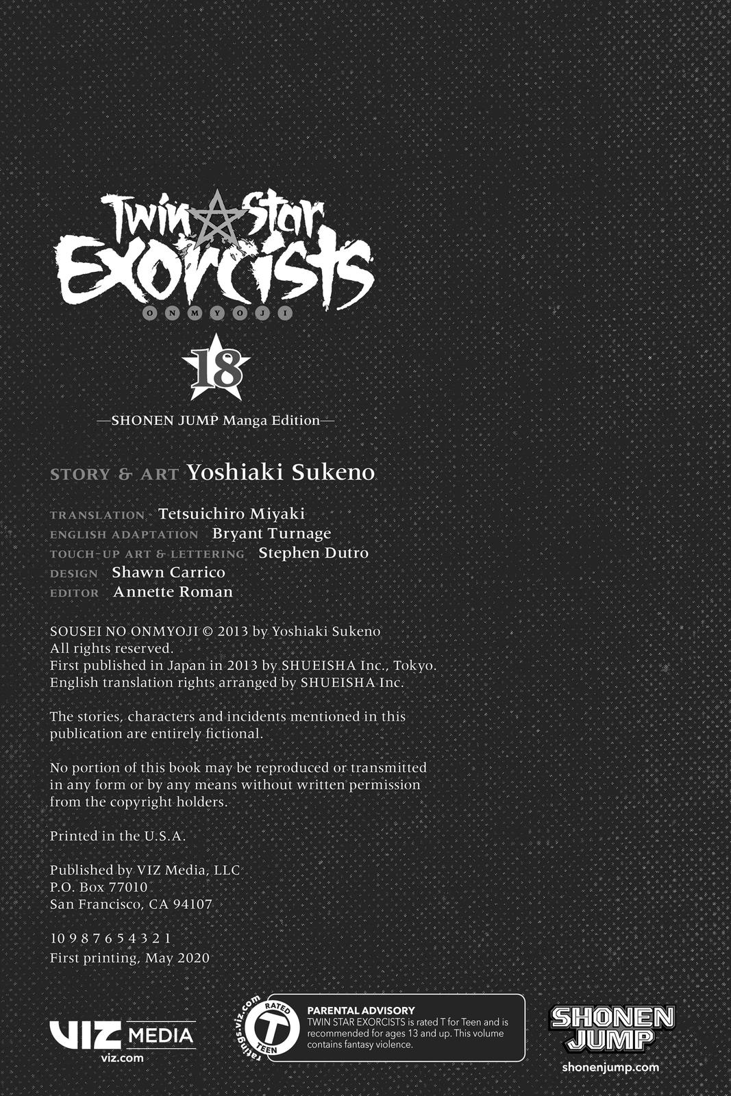 Read Twin Star Exorcists EN Manga Online