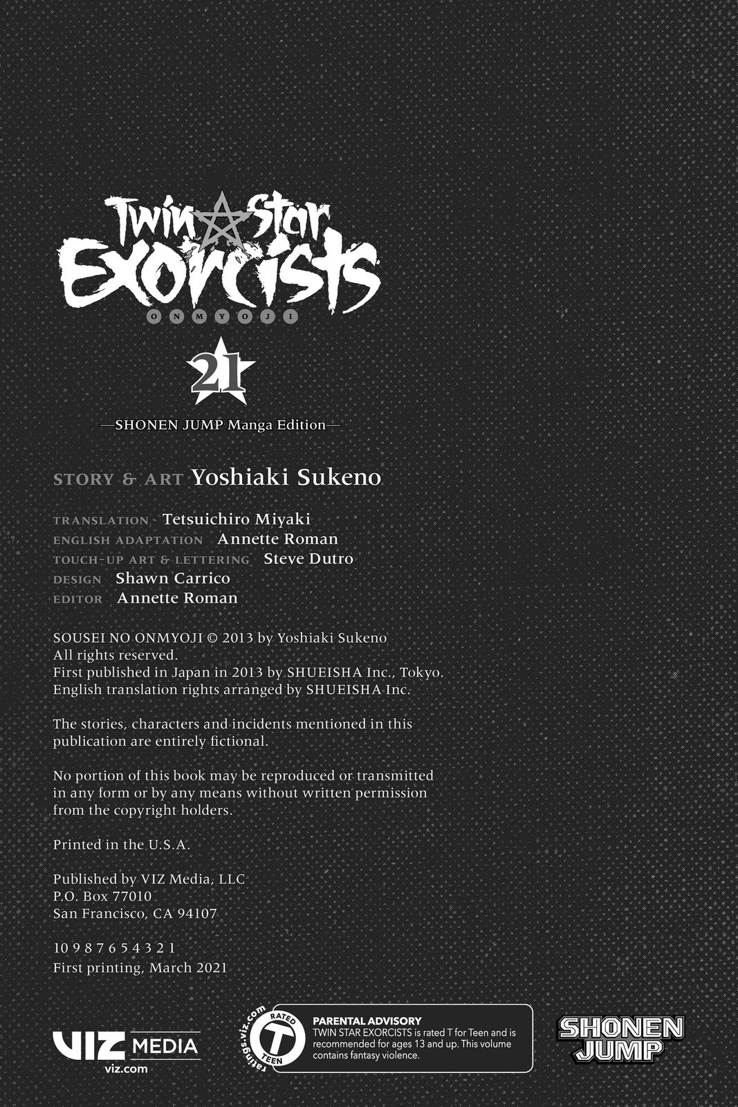 Read Twin Star Exorcists EN Manga Online