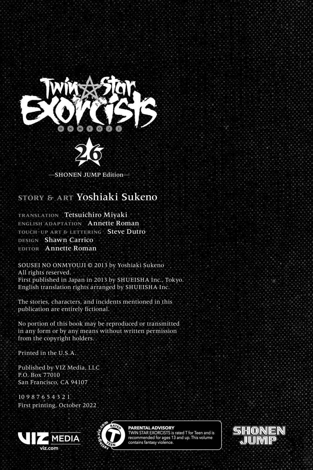 Read Twin Star Exorcists EN Manga Online