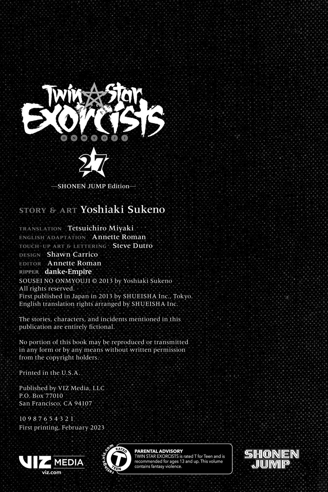 Read Twin Star Exorcists EN Manga Online
