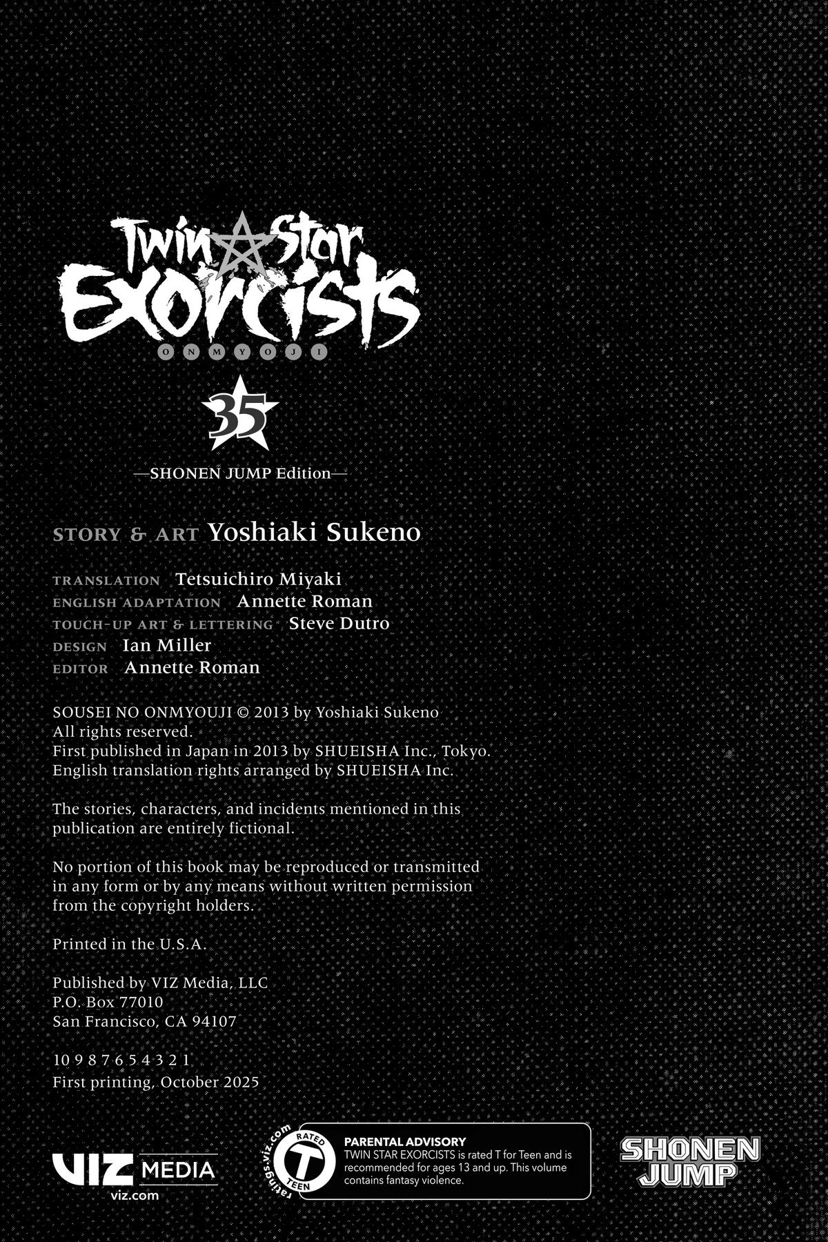 Read Twin Star Exorcists EN Manga Online