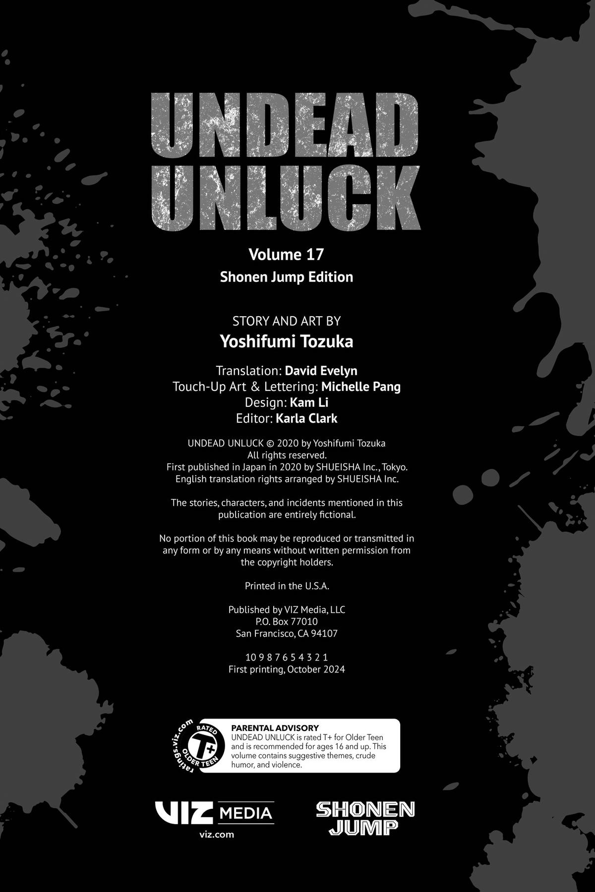 Read Undead Unluck EN Manga Online