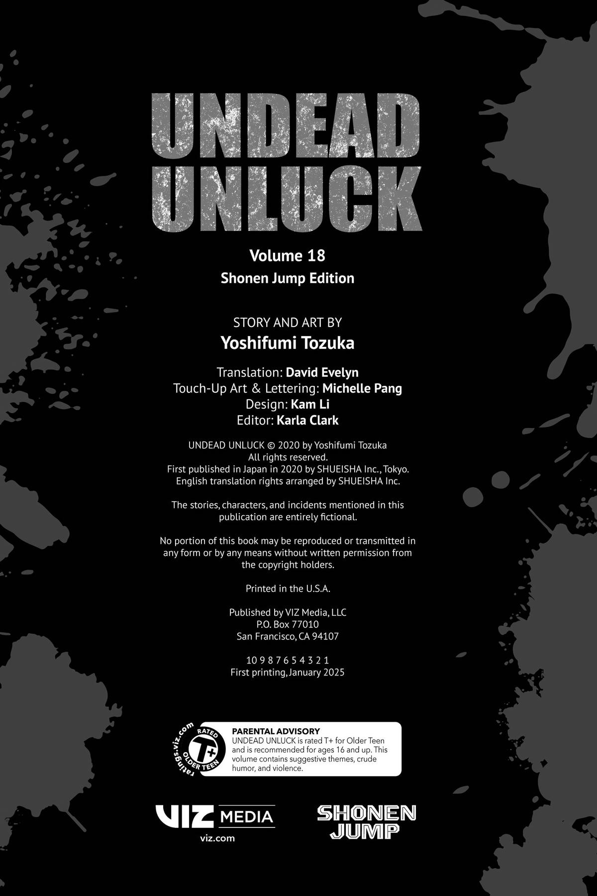 Read Undead Unluck EN Manga Online